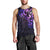 New Zealand Men Tank Top Maori Matariki Galaxy Sky Purple LT6 - Polynesian Pride