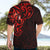 New Zealand Hawaiian Shirt Maori Matariki Galaxy Sky Red LT6 - Polynesian Pride