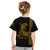 Custom Hawaii Kid T Shirt King Kamehameha Day - Gold LT6 - Polynesian Pride