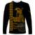 Custom Hawaii Long Sleeve Shirt King Kamehameha Day - Gold LT6 Unisex Gold - Polynesian Pride