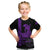 Custom Hawaii Kid T Shirt King Kamehameha Day - Purple LT6 Purple - Polynesian Pride