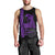 Custom Hawaii Men Tank Top King Kamehameha Day - Purple LT6 - Polynesian Pride