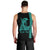 Custom Hawaii Men Tank Top King Kamehameha Day - Green LT6 - Polynesian Pride