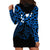 Matariki New Zealand Hoodie Dress Maori New Year Blue LT6 - Polynesian Pride