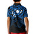 Matariki New Zealand Kid Polo Shirt Maori New Year Blue LT6 - Polynesian Pride