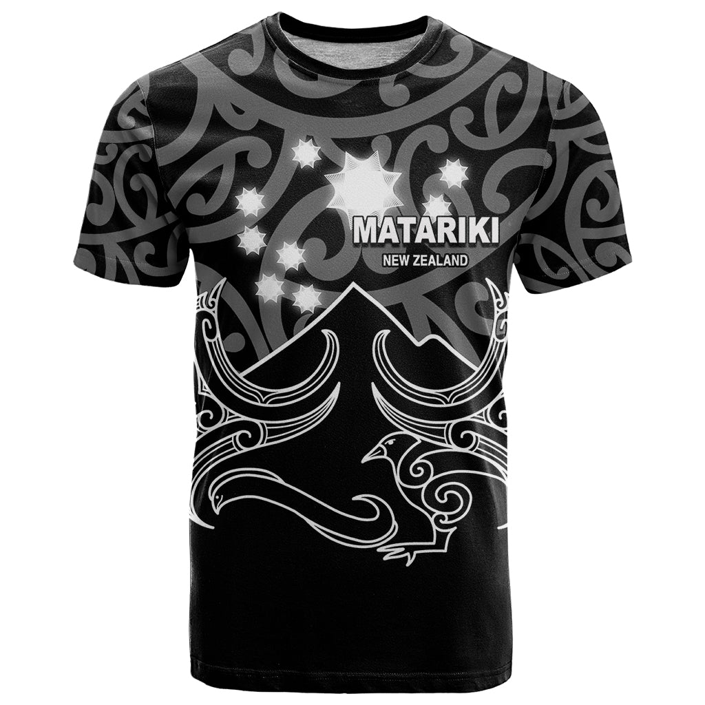 Matariki New Zealand T Shirt Maori New Year White LT6 White - Polynesian Pride