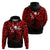 Matariki New Zealand Hoodie Maori New Year Red LT6 - Polynesian Pride