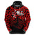 Matariki New Zealand Hoodie Maori New Year Red LT6 - Polynesian Pride