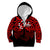 Matariki New Zealand Kid Hoodie Maori New Year Red LT6 Zip Hoodie Red - Polynesian Pride