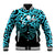 Matariki New Zealand Baseball Jacket Maori New Year Light Blue LT6 Unisex Blue - Polynesian Pride