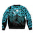 Matariki New Zealand Bomber Jacket Maori New Year Light Blue LT6 - Polynesian Pride