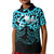 Matariki New Zealand Kid Polo Shirt Maori New Year Light Blue LT6 Kid Blue - Polynesian Pride