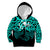 Matariki New Zealand Kid Hoodie Maori New Year Turquoise LT6 Hoodie Green - Polynesian Pride