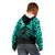 Matariki New Zealand Kid Hoodie Maori New Year Turquoise LT6 - Polynesian Pride