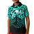 Matariki New Zealand Kid Polo Shirt Maori New Year Turquoise LT6 Kid Green - Polynesian Pride