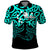 Matariki New Zealand Polo Shirt Maori New Year Turquoise LT6 Green - Polynesian Pride