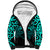 Matariki New Zealand Sherpa Hoodie Maori New Year Turquoise LT6 Unisex Green - Polynesian Pride