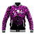 Matariki New Zealand Baseball Jacket Maori New Year Purple LT6 Unisex Purple - Polynesian Pride