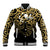 Matariki New Zealand Baseball Jacket Maori New Year Gold LT6 Unisex Gold - Polynesian Pride