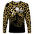 Matariki New Zealand Long Sleeve Shirt Maori New Year Gold LT6 Unisex Gold - Polynesian Pride