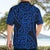 New Zealand Hawaiian Shirt Maori Pattern Blue LT6 - Polynesian Pride