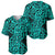 New Zealand Baseball Jersey Maori Pattern Turquoise LT6 - Polynesian Pride