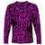 New Zealand Long Sleeve Shirt Maori Pattern Purple LT6 - Polynesian Pride