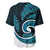 New Zealand Baseball Jersey Maori With Silver Fern Papua Shell Green Ver.1 LT6 - Polynesian Pride