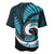 New Zealand Baseball Jersey Maori With Silver Fern Light Blue LT6 - Polynesian Pride