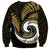 New Zealand Sweatshirt Maori With Silver Fern Gold LT6 - Polynesian Pride