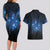 Matariki Te Tau Hou Māori Couples Matching Long Sleeve Bodycon Dress and Hawaiian Shirt New Zealand Starry Sky