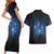 Matariki Te Tau Hou Māori Couples Matching Short Sleeve Bodycon Dress and Hawaiian Shirt New Zealand Starry Sky