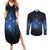 Matariki Te Tau Hou Māori Couples Matching Summer Maxi Dress and Long Sleeve Button Shirt New Zealand Starry Sky