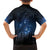 Matariki Te Tau Hou Māori Family Matching Off The Shoulder Long Sleeve Dress and Hawaiian Shirt New Zealand Starry Sky