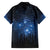 Matariki Te Tau Hou Māori Family Matching Off The Shoulder Long Sleeve Dress and Hawaiian Shirt New Zealand Starry Sky