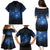 Matariki Te Tau Hou Māori Family Matching Puletasi and Hawaiian Shirt New Zealand Starry Sky