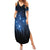 Matariki Te Tau Hou Māori Summer Maxi Dress New Zealand Starry Sky