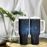Matariki Te Tau Hou Māori Tumbler With Handle New Zealand Starry Sky LT7 - Polynesian Pride