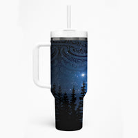 Matariki Te Tau Hou Māori Tumbler With Handle New Zealand Starry Sky LT7 - Polynesian Pride