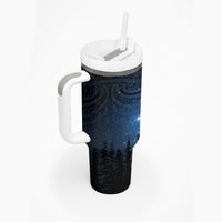 Matariki Te Tau Hou Māori Tumbler With Handle New Zealand Starry Sky LT7 - Polynesian Pride