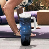 Matariki Te Tau Hou Māori Tumbler With Handle New Zealand Starry Sky LT7 - Polynesian Pride