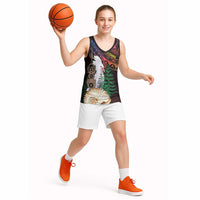 New Caledonia Kanaky Personalized Basketball Jersey Kagu Bird Emblem LT7 - Polynesian Pride