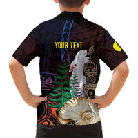 New Caledonia Kanaky Personalized Hawaiian Shirt Kagu Bird Emblem LT7 - Polynesian Pride