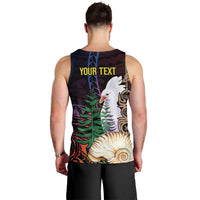 New Caledonia Kanaky Personalized Men Tank Top Kagu Bird Emblem LT7 - Polynesian Pride
