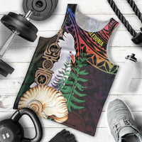 New Caledonia Kanaky Personalized Men Tank Top Kagu Bird Emblem LT7 - Polynesian Pride