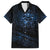 New Zealand Matariki Family Matching Off Shoulder Long Sleeve Dress and Hawaiian Shirt Cosmic Style LT7 Dad's Shirt - Short Sleeve Galaxy - Polynesian Pride