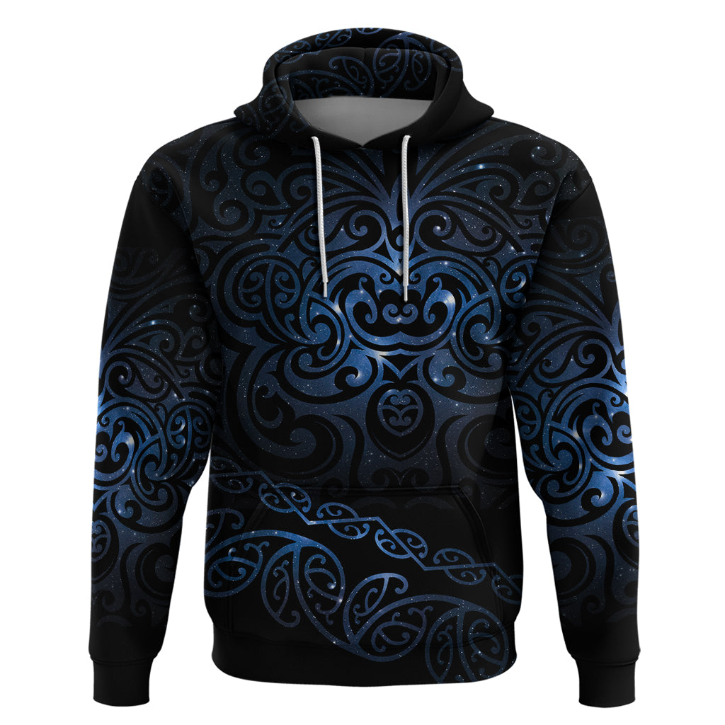 New Zealand Matariki Hoodie Cosmic Style LT7 Galaxy - Polynesian Pride