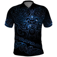 New Zealand Matariki Polo Shirt - Cosmic Style LT7 Galaxy - Polynesian Pride