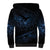 New Zealand Matariki Sherpa Hoodie Cosmic Style LT7 - Polynesian Pride