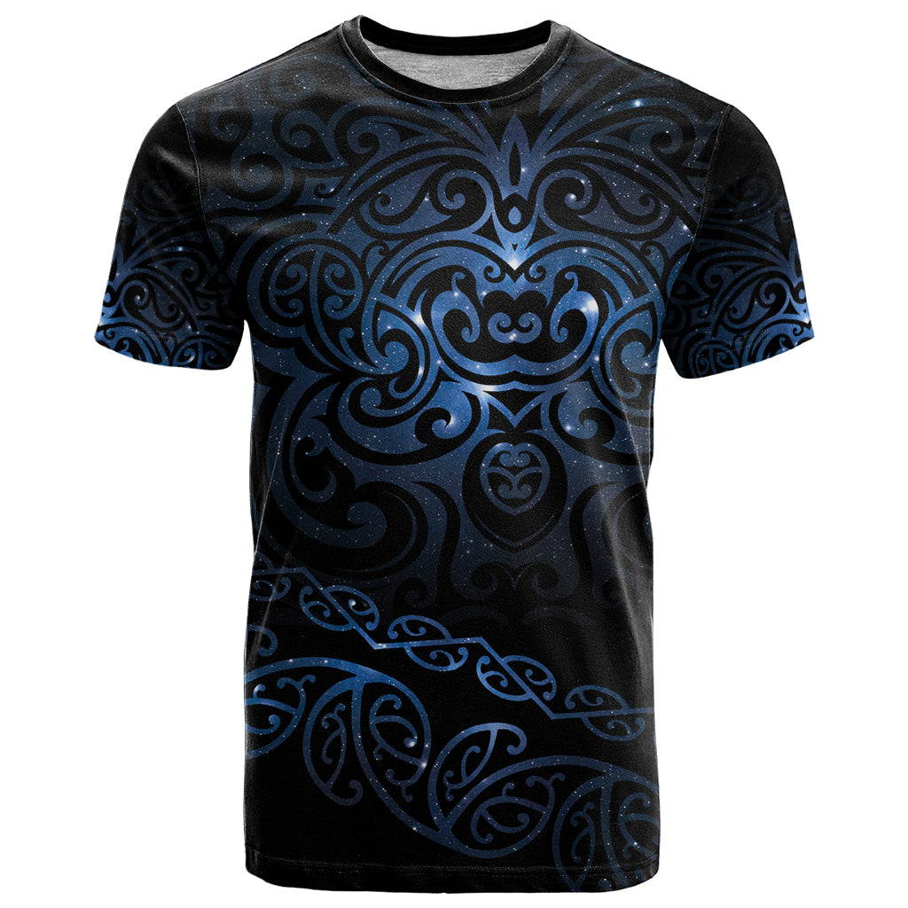 New Zealand Matariki T Shirt Cosmic Style LT7 Galaxy - Polynesian Pride